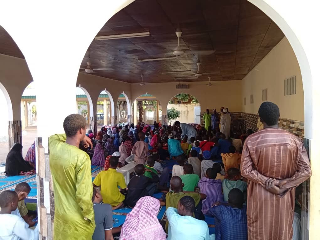 Élèves de l'école coranique